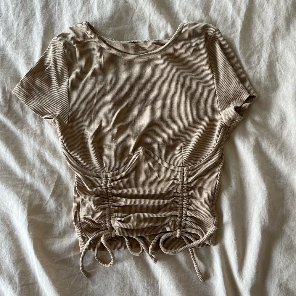 Princess Polly beige corset top